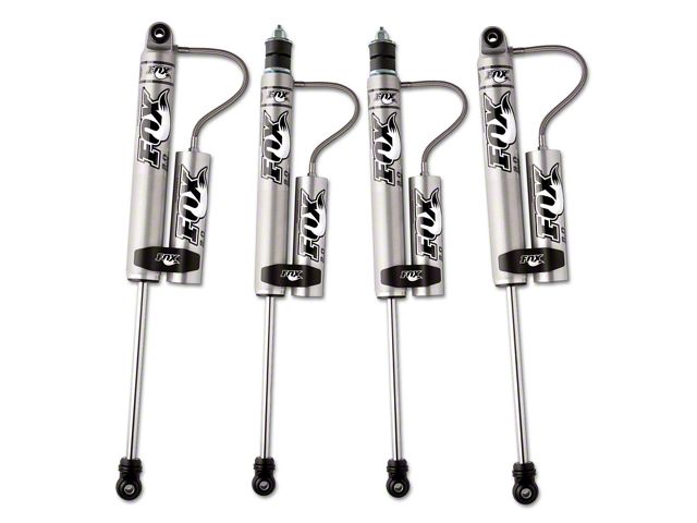 Teraflex by FOX 2.0 Performance Front and Rear Shock Absorbers for 2.50 to 4-Inch Lift (07-18 Jeep Wrangler JK)