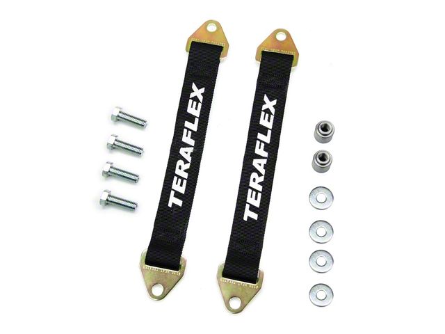 Teraflex 13.50-Inch Rear Limit Strap Kit for 3 to 4-Inch Lift (07-18 Jeep Wrangler JK)