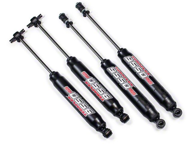 Teraflex 9550 VSS Front and Rear Shock Absorbers for 2 to 3-Inch Lift (97-06 Jeep Wrangler TJ)