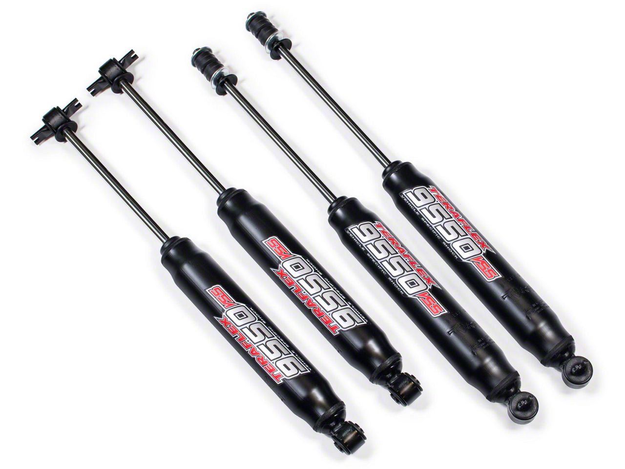 Teraflex Jeep Wrangler 9550 VSS Front & Rear Shock Absorbers for 56 in
