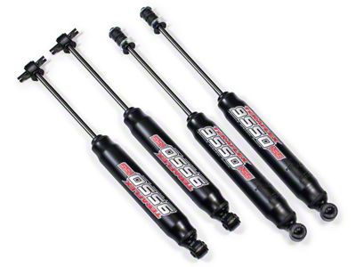 Teraflex 9550 VSS Front and Rear Shock Absorbers for 5 to 6-Inch Lift (97-06 Jeep Wrangler TJ)