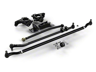 Teraflex Complete High Steer Lift Kit with HD Tie Rod and Flipped Drag Link Kit (07-18 Jeep Wrangler JK)