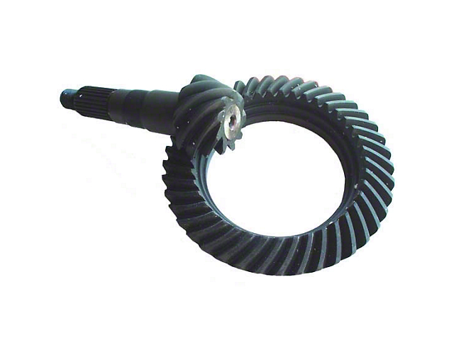 Dana 30 Front Axle Ring and Pinion Gear Kit; 4.56 Gear Ratio (97-06 Jeep Wrangler TJ, Excluding Rubicon)