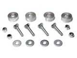 Teraflex Gas Tank Skid Plate Lowering Kit (97-06 Jeep Wrangler TJ)