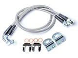 Teraflex Rear Brake Lines; 30-Inch Long (07-18 Jeep Wrangler JK)