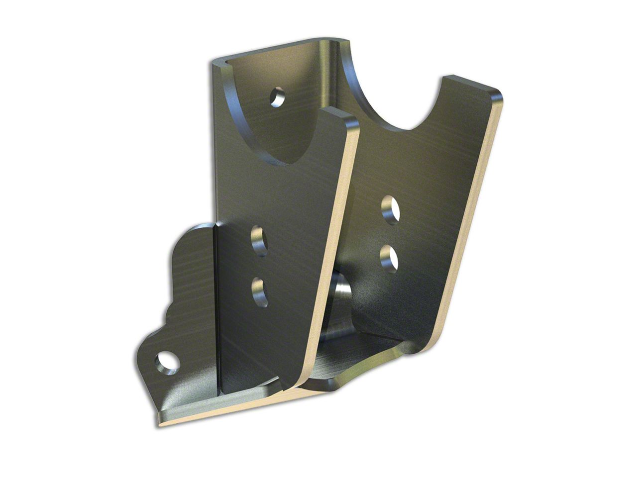 Teraflex Rear CRD60 Axle Bracket with Lower Control Arm and Shock Mount; Driver Side (07-18 Jeep Wrangler JK)
