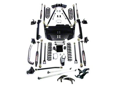 97-06 Jeep Wrangler TJ 2 Inch Coil Spring Lift Kit & 9550 VSS Twin-Tube Shocks TeraFlex main image 1