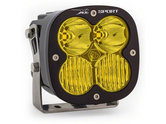 Baja Designs XL Sport Amber LED Light; Driving/Combo Beam (Universal; Some Adaptation May Be Required)