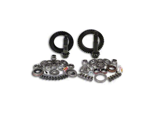 Yukon Gear Dana 30 Front Axle/35 Rear Axle Ring and Pinion Gear Kit with Install Kit; 4.88 Gear Ratio (97-06 Jeep Wrangler TJ, Excluding Rubicon)