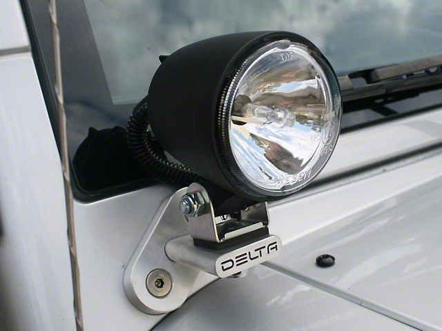 Delta 3-Inch 300H Series Bullet Xenon Driving Lights (Universal; Some Adaptation May Be Required)