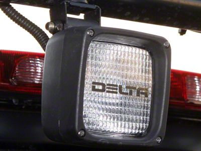 Delta 4-Inch 290H Series Back-Up Light Kit (Universal; Some Adaptation May Be Required)