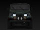 Delta Lights Rectangular H4 Xenon Conversion Headlights with Halos; Chrome Housing; Clear Lens (87-95 Jeep Wrangler YJ)