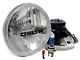 Delta Lights 7-Inch Xenon Headlights with Blinkers; Chrome Housing; Clear Lens (97-06 Jeep Wrangler TJ)