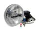 Delta Lights 7-Inch Xenon Headlights with Halogen DRL; Chrome Housing; Clear Lens (97-06 Jeep Wrangler TJ)