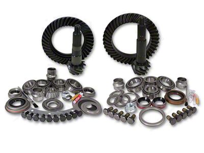 USA Standard Gear Dana 30 Front Axle/44 Rear Axle Ring and Pinion Gear Kit with Install Kit; 5.13 Gear Ratio (07-18 Jeep Wrangler JK, Excluding Rubicon)