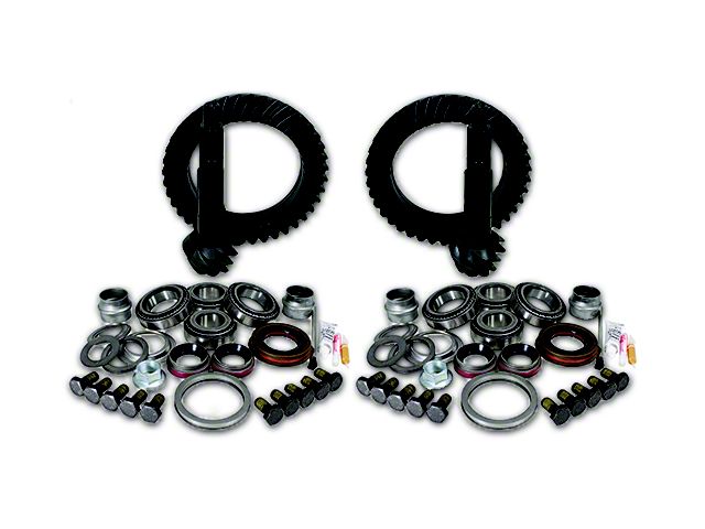 USA Standard Dana 44 Front Axle/44 Rear Axle Ring and Pinion Gear Kit with Install Kit; 5.13 Gear Ratio (03-06 Jeep Wrangler TJ Rubicon)