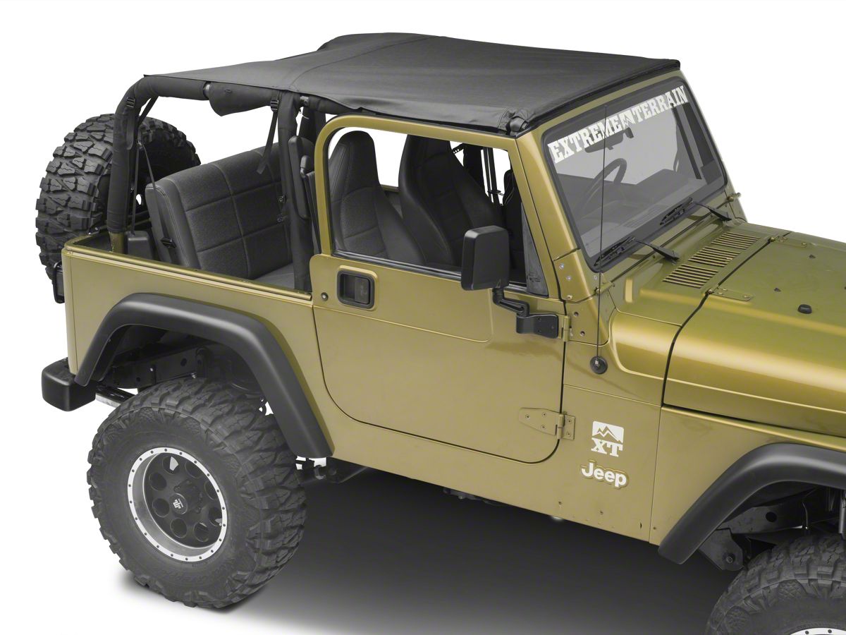 Jeep Bimini Top >> Mastertop Bimini Top Plus Black Denim 97 06 Jeep Wrangler Tj Jeep Bimini Top >> Mastertop Bimini Top Plus Black Denim 97 06 Jeep Wrangler Tj