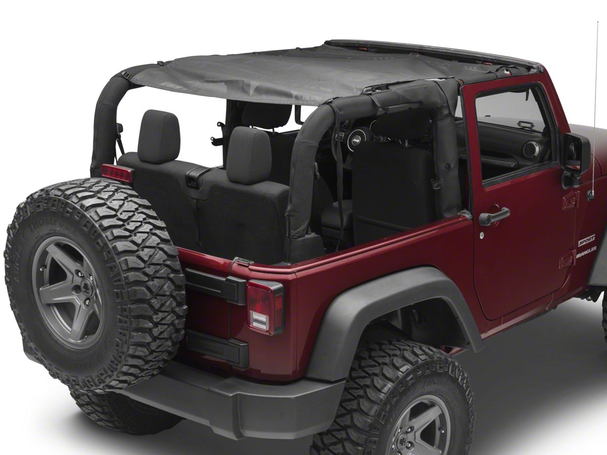 Jeep Bimini Top >> Mastertop Shademaker Mesh Bimini Top Plus Black 07 18 Jeep Wrangler Jk 2 Door Jeep Bimini Top >> Mastertop Shademaker Mesh Bimini Top Plus Black 07 18 Jeep Wrangler Jk 2 Door
