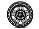 Fuel Wheels Anza Gun Metal Wheel; 15x10 (97-06 Jeep Wrangler TJ)
