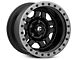 Fuel Wheels Anza Matte Black Wheel; 15x10 (87-95 Jeep Wrangler YJ)