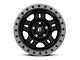 Fuel Wheels Anza Matte Black Wheel; 15x10 (87-95 Jeep Wrangler YJ)