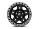 Fuel Wheels Anza Matte Black Wheel; 15x8 (97-06 Jeep Wrangler TJ)