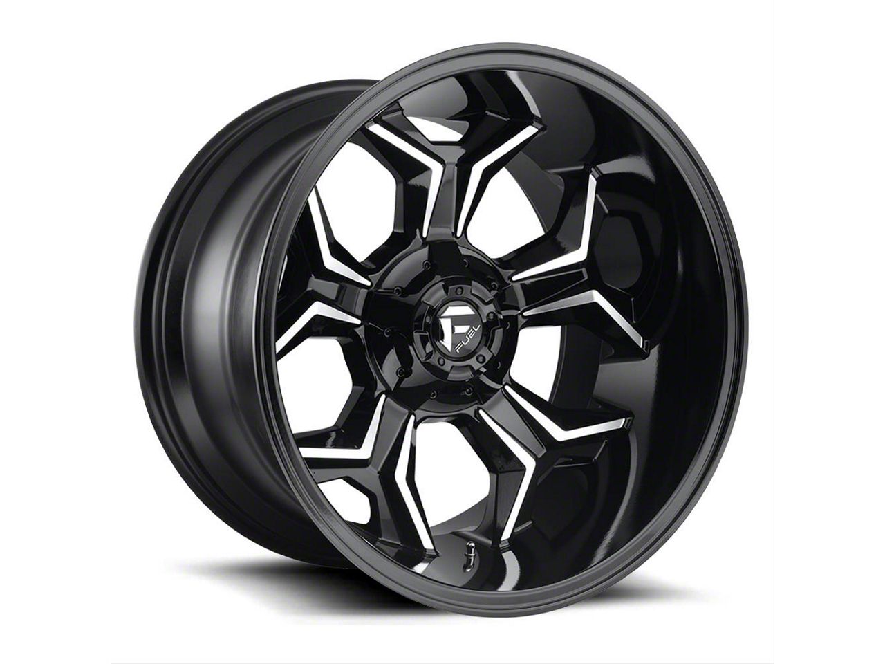Fuel Wheels Avenger Gloss Black Machined Wheel; 20x12 (84-01 Jeep Cherokee XJ)