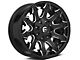 Fuel Wheels Battle Axe Gloss Black Milled Wheel; 20x10 (97-06 Jeep Wrangler TJ)