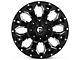 Fuel Wheels Assault Gloss Black Milled Wheel; 17x9 (84-01 Jeep Cherokee XJ)