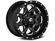 Fuel Wheels Boost Matte Black Milled Wheel; 18x9 (84-01 Jeep Cherokee XJ)
