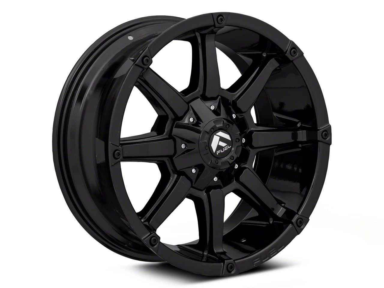 Fuel Wheels Jeep Wrangler Coupler Gloss Black Wheel - 20x9 J118608 (97 ...