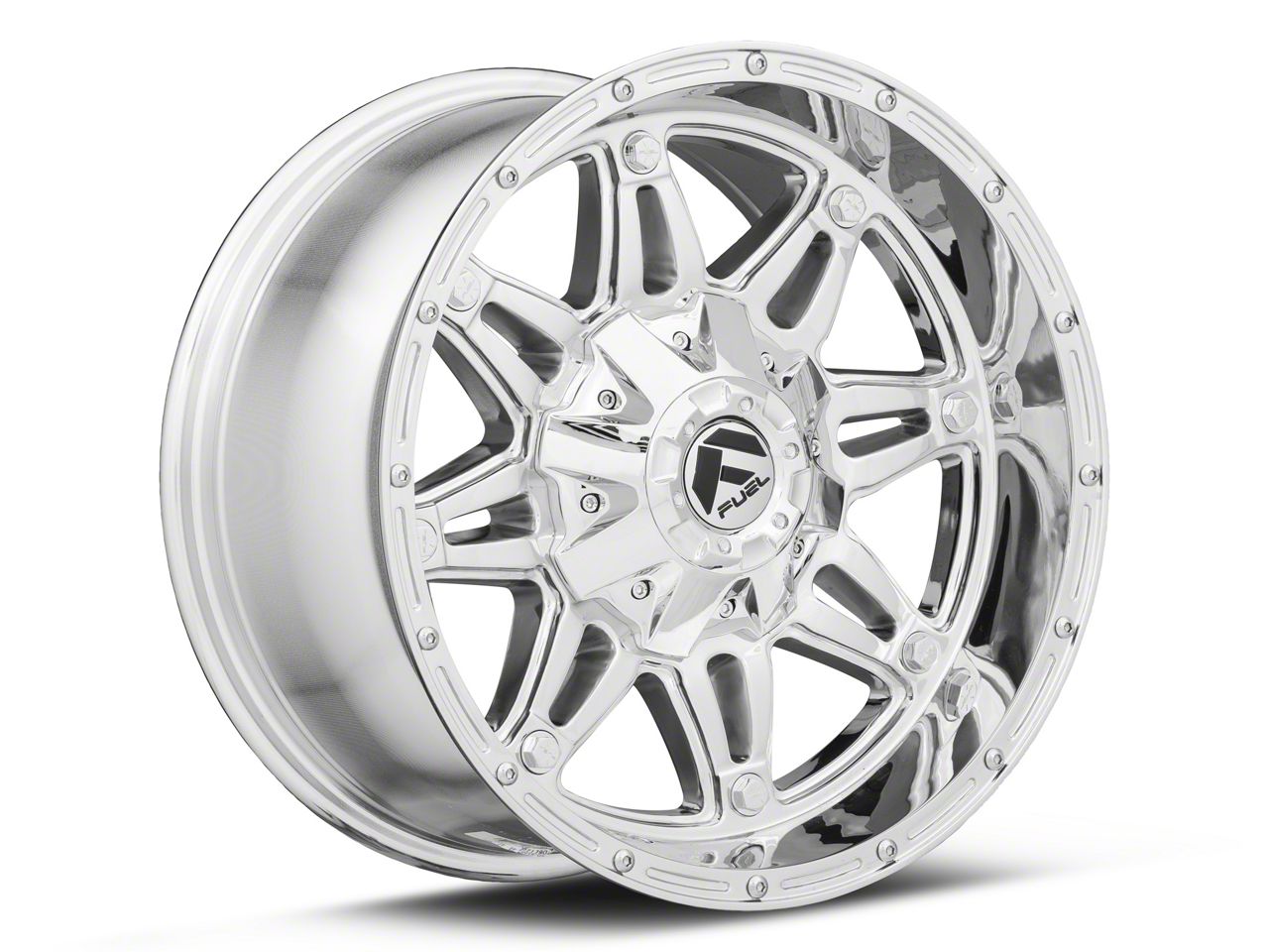 Fuel Wheels Hostage Chrome Wheel; 20x12 (84-01 Jeep Cherokee XJ)
