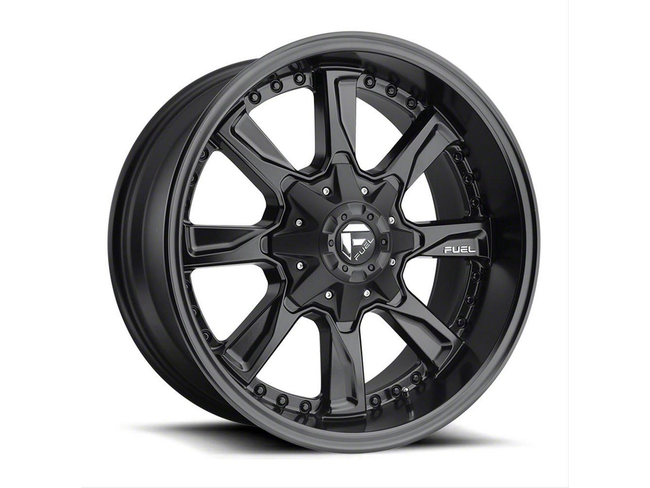 Fuel Wheels Jeep Wrangler Hydro Matte Black Wheel; 17x8.5 D60417852647 ...