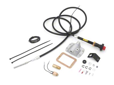 Alloy USA Dana 30 Front Axle Differential Cable Lock Kit (87-95 Jeep Wrangler YJ)