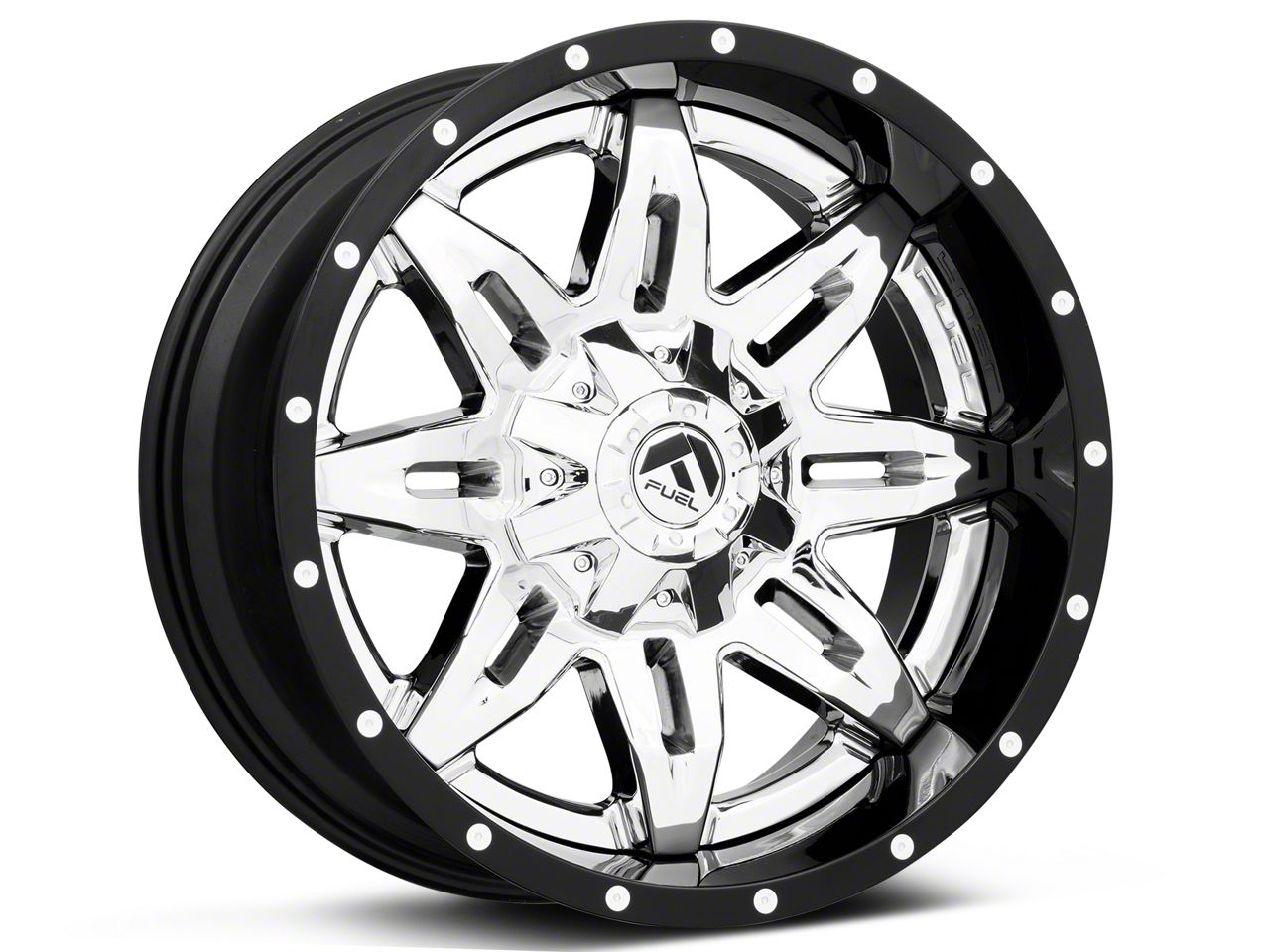 Fuel Wheels Jeep Wrangler Lethal Chrome Wheel 20x10 D26620002647 (87