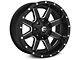 Fuel Wheels Maverick Matte Black Milled Wheel; 18x9 (97-06 Jeep Wrangler TJ)