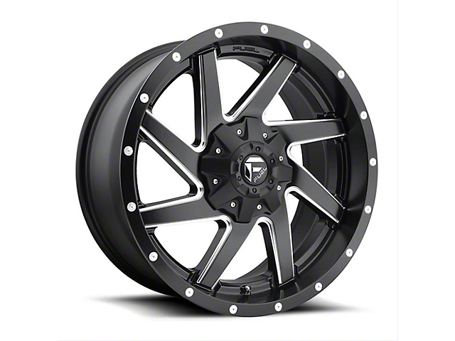 Fuel Wheels Renegade Matte Black Milled Wheel; 20x10 (84-01 Jeep Cherokee XJ)