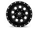 Fuel Wheels Revolver Matte Black Milled Wheel; 15x10 (87-95 Jeep Wrangler YJ)