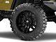 Fuel Wheels Sledge Matte Black Wheel; 20x10 (97-06 Jeep Wrangler TJ)