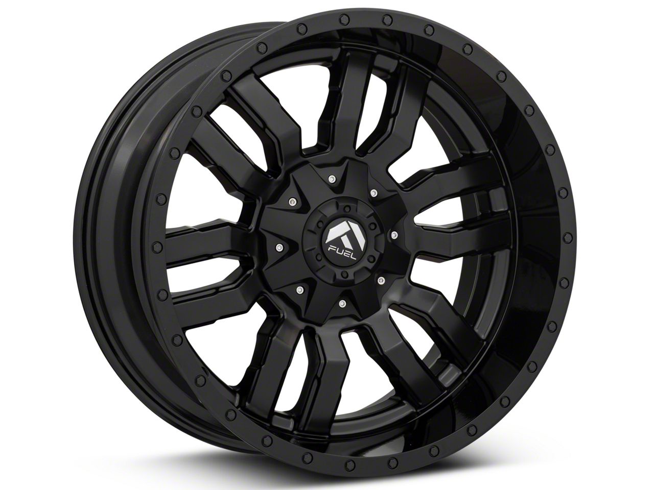 Fuel Wheels Jeep Wrangler Sledge Matte Black Wheel - 20x10 D59620002647 ...