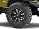 Fuel Wheels Throttle Matte Black Milled Wheel; 18x10 (97-06 Jeep Wrangler TJ)