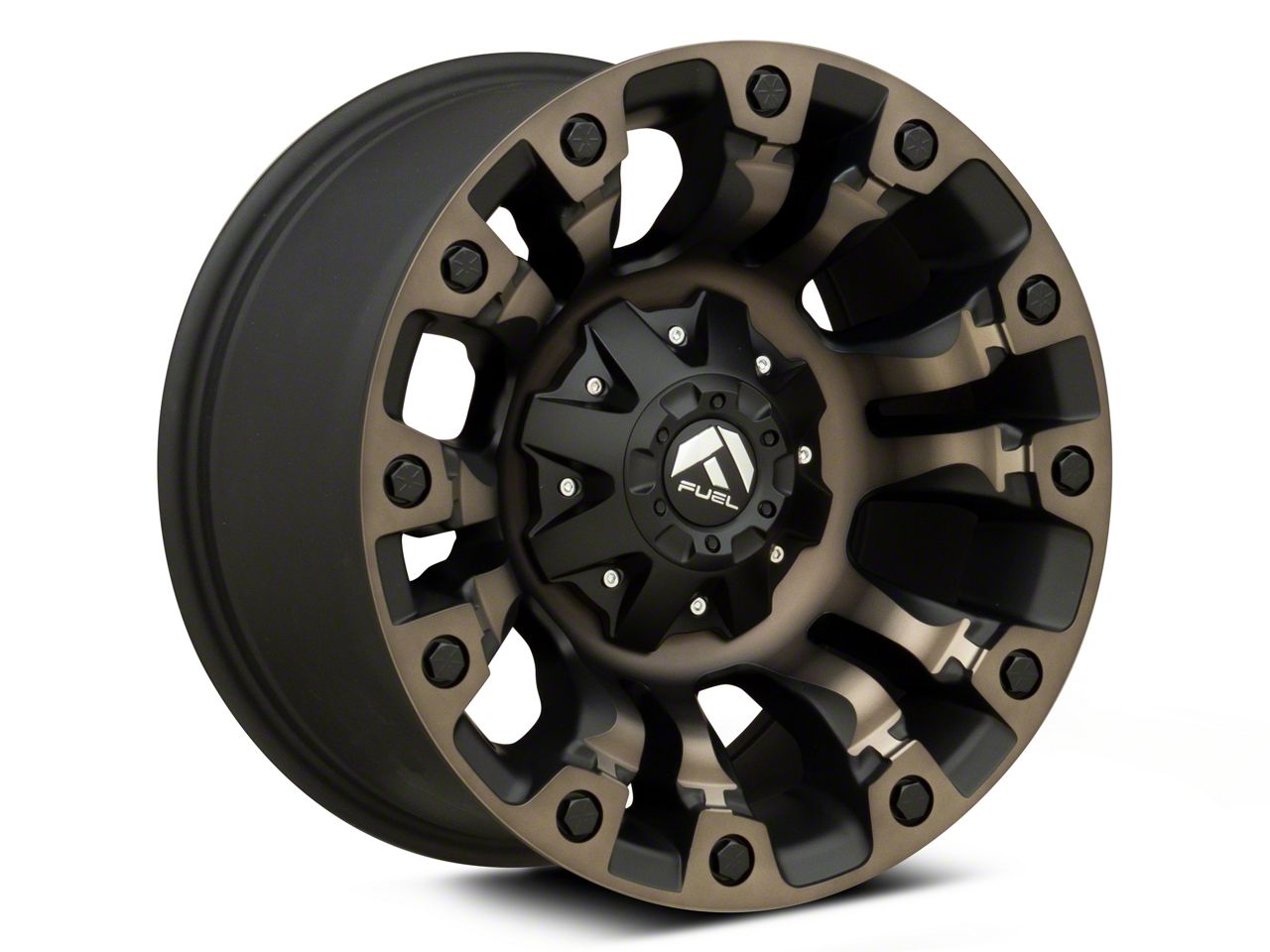 Fuel Wheels Jeep Wrangler Vapor Matte Black Machined Wheel 17x9 J118782 Yj 87 95 Jeep Wrangler Yj