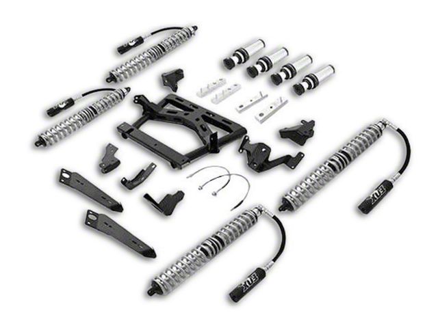 Rubicon Express Front/Rear Coil-Over Upgrade Kit with Air Bumps (07-18 Jeep Wrangler JK 4-Door)