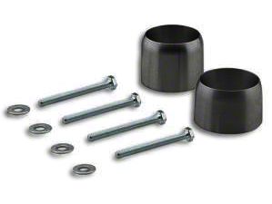 Rugged Ridge 17606 76 Exhaust Spacer Kit For 12 18 Jeep Wrangler Jk With 3 6l Quadratec
