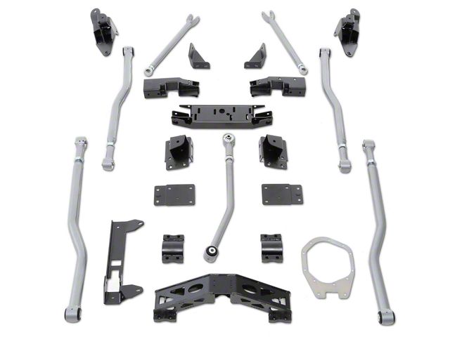 Rubicon Express Extreme-Duty 4-Link Front / 3-Link Rear Long Arm Upgrade Kit (07-18 Jeep Wrangler JK)