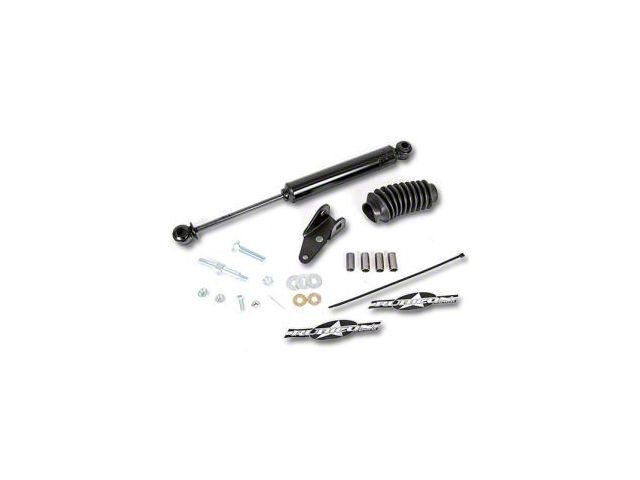 Rubicon Express Steering Stabilizer and Relocation Kit (07-18 Jeep Wrangler JK)