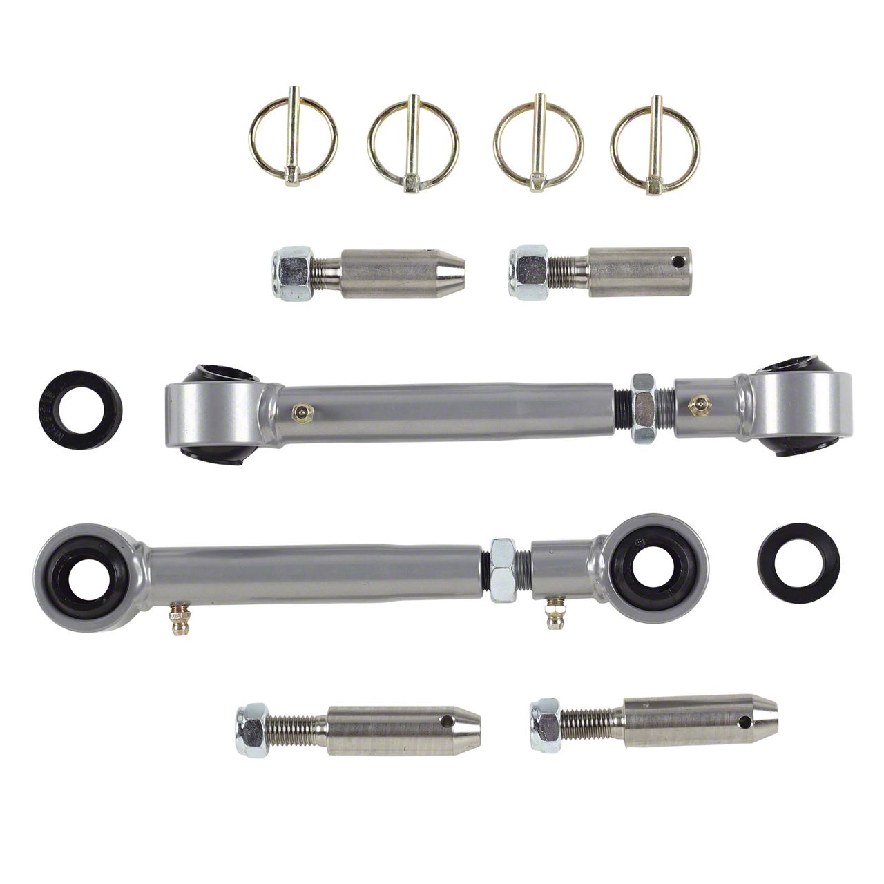 Rubicon Express Jeep Wrangler Sway Bar Disconnects for 2.5-6 in. Lift ...