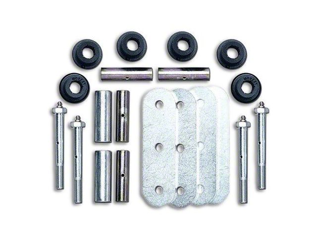 Rubicon Express Greasable Front Spring Shackle Kit (87-95 Jeep Wrangler YJ)