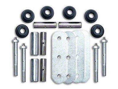 Rubicon Express Greasable Front Spring Shackle Kit (87-95 Jeep Wrangler YJ)