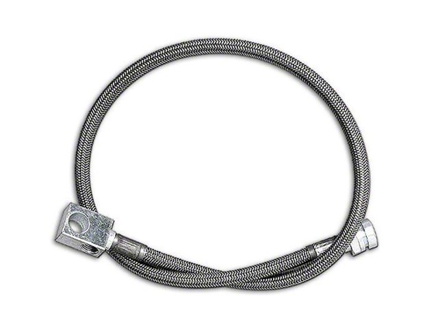 Rubicon Express Rear Stainless Steel Brake Lines for 2.50 to 5.50-Inch Lift (76-95 Jeep CJ5, CJ7 & Wrangler YJ)